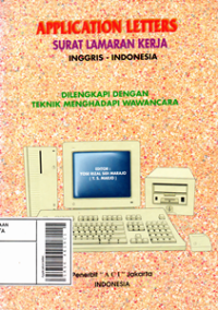 Image of Application Letters = Surat Lamaran Kerja