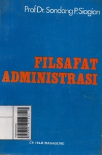 Image of Filsafat Administrasi