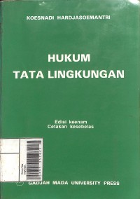 Image of Hukum Tata Lingkungan