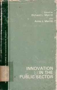 Image of Innovation In The Public Sector