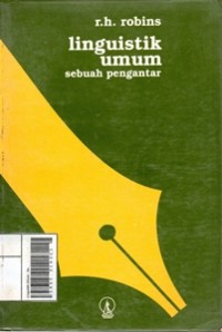 Linguistik Umum Sebuah Pengantaran