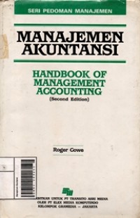 Image of Manajemen Akuntansi : Handbook of Management Accounting