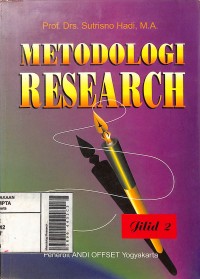 Metodelogi Research Jilid 2