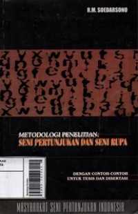 Image of Metodologi Penelitian : Seni Pertunjukan dan Seni Rupa