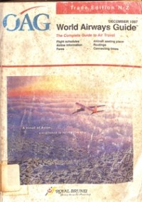 OAG World Airways Guide N-Z No. 762
