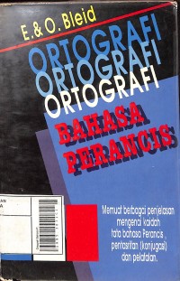 Image of Ortografi Bahasa Perancis