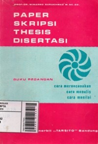 Image of Paper Skripsi Thesis Disertaasi