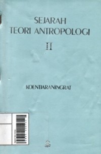 Image of Sejarah Antropologi II