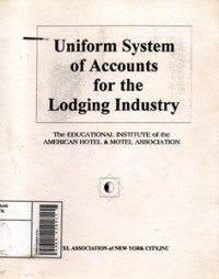 Image of Uniform System of Accounts for the Lodging Industry